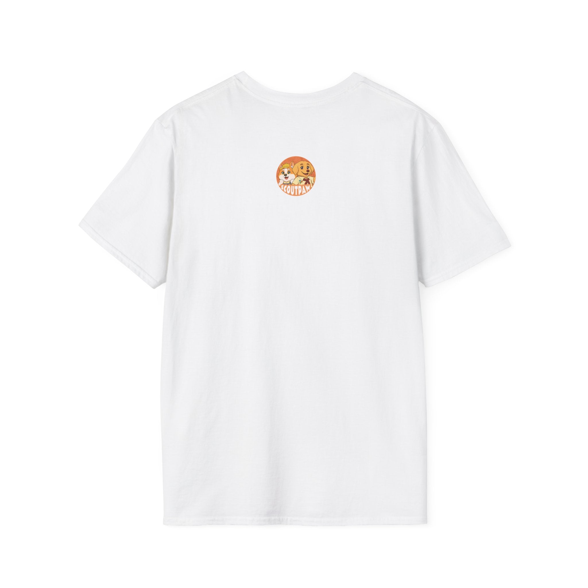 Scoutpaw T-Shirt — Cute Cartoon Puppy Crewneck Tee