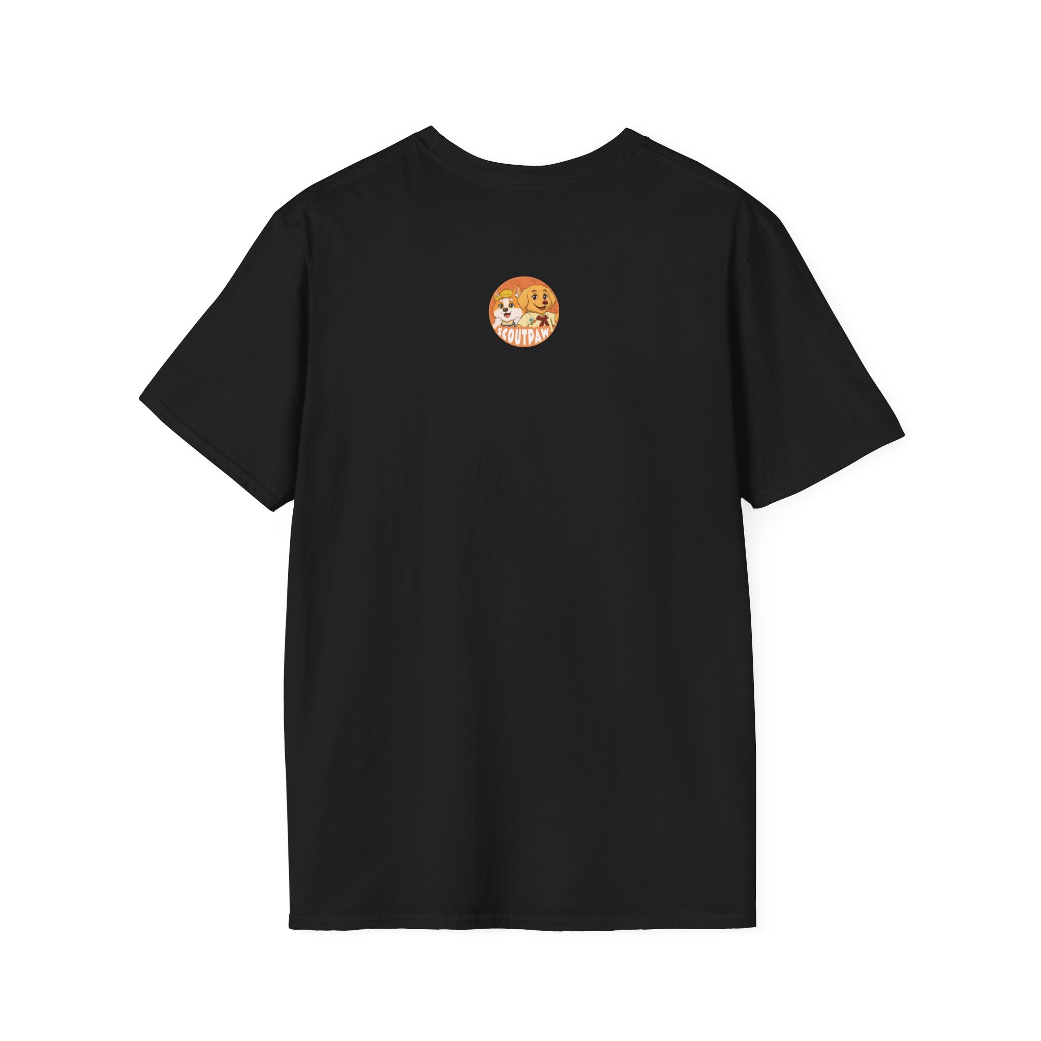 Scoutpaw T-Shirt — Cute Cartoon Puppy Crewneck Tee