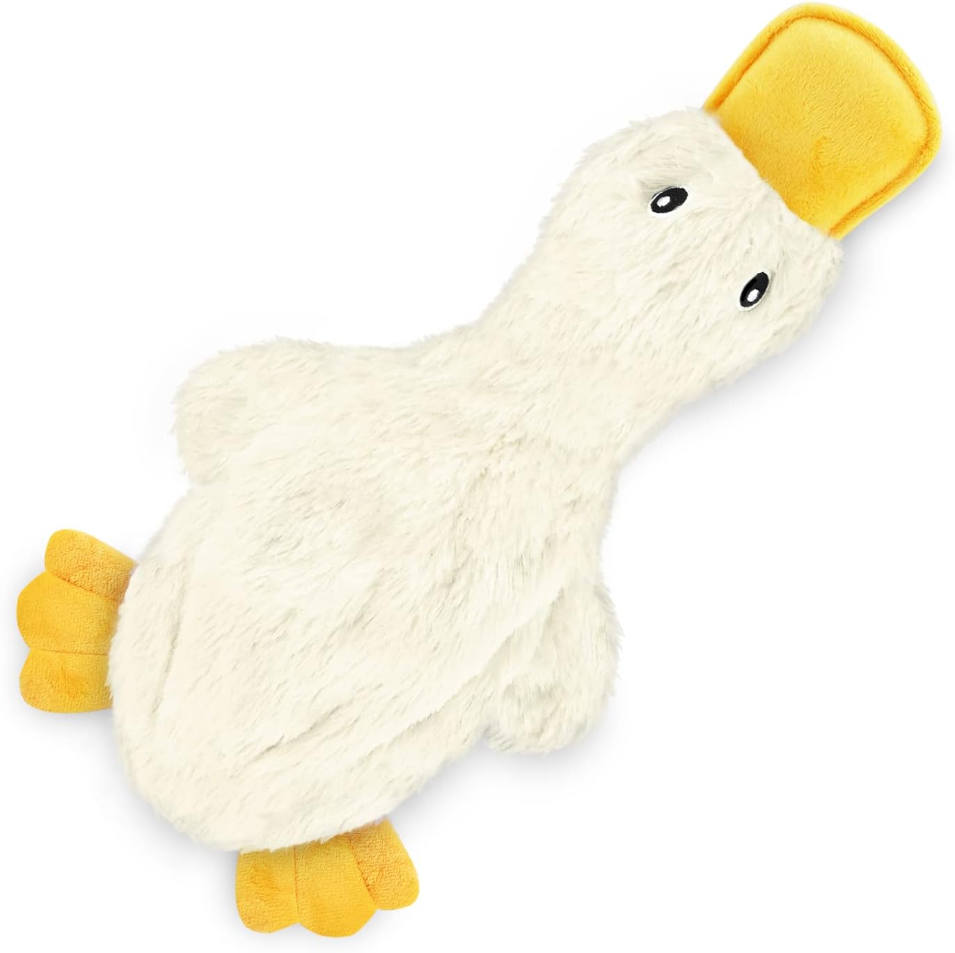 Best Pet Supplies Interactive Squeaky Dog Chew Toy, Ideal Dog Toys for Chewers, Small, Medium & Large Dogs, and Fetch Lovers - Crinkle Chicken (Brown), Large