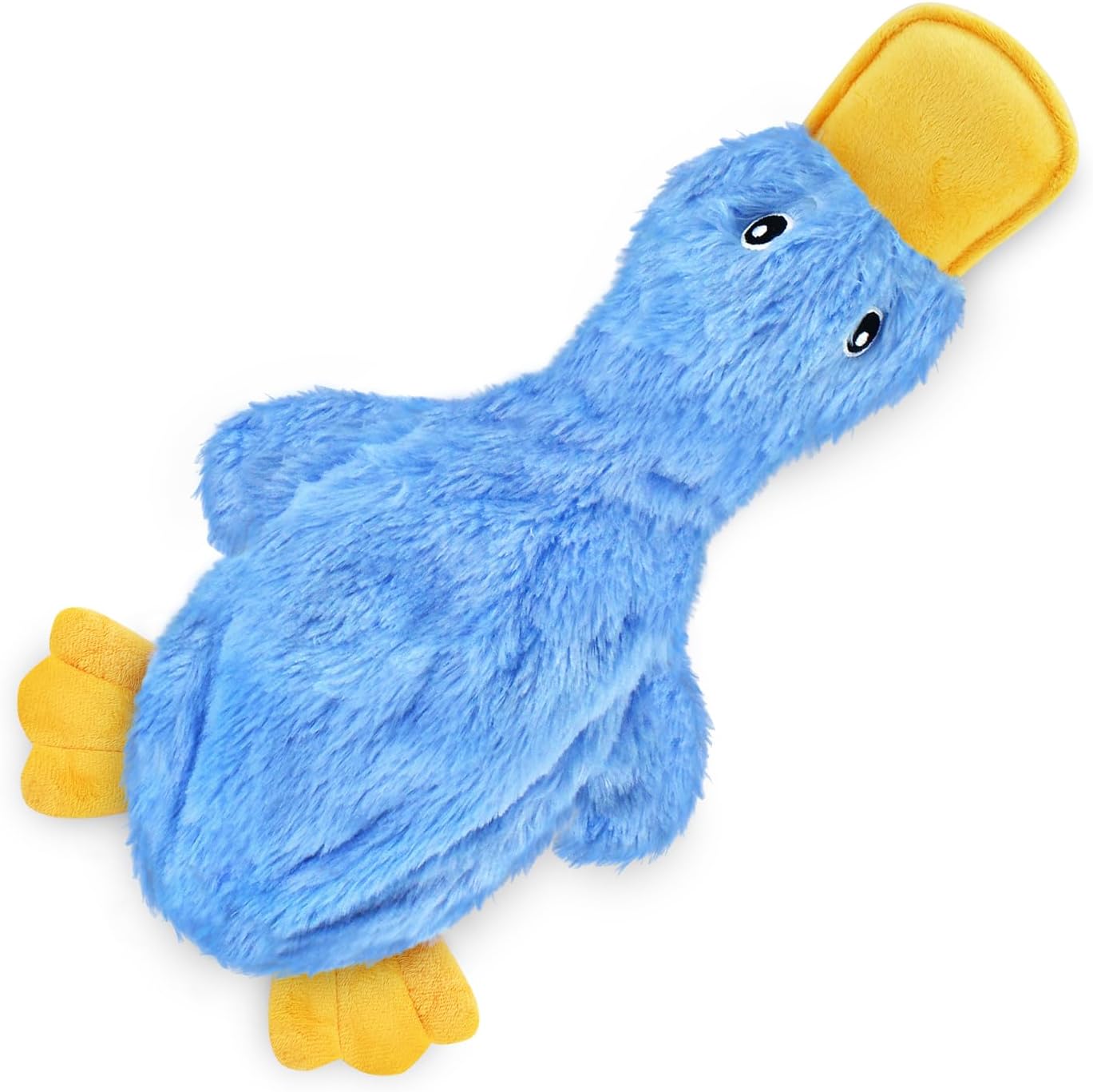 Best Pet Supplies Interactive Squeaky Dog Chew Toy, Ideal Dog Toys for Chewers, Small, Medium & Large Dogs, and Fetch Lovers - Crinkle Chicken (Brown), Large