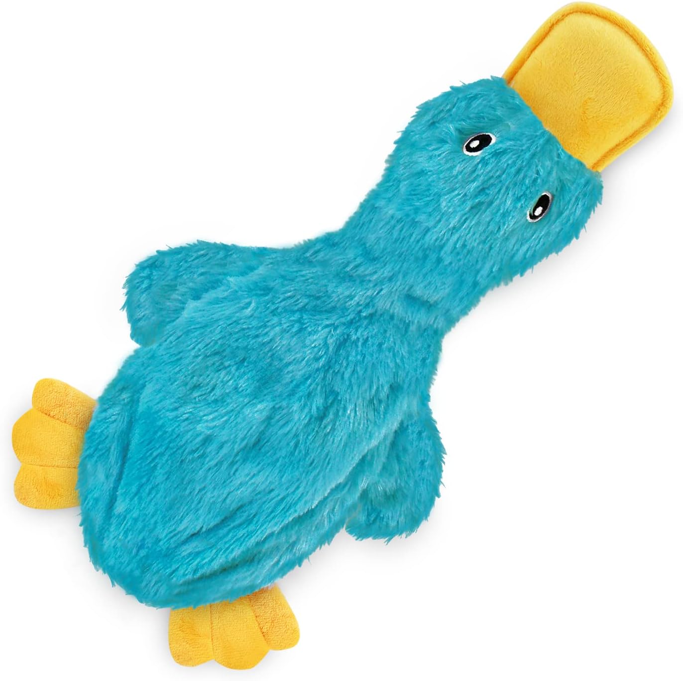Best Pet Supplies Interactive Squeaky Dog Chew Toy, Ideal Dog Toys for Chewers, Small, Medium & Large Dogs, and Fetch Lovers - Crinkle Chicken (Brown), Large