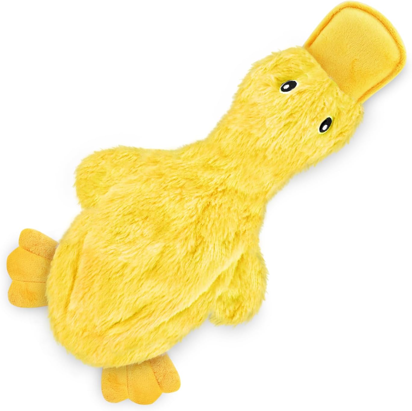 Best Pet Supplies Interactive Squeaky Dog Chew Toy, Ideal Dog Toys for Chewers, Small, Medium & Large Dogs, and Fetch Lovers - Crinkle Chicken (Brown), Large