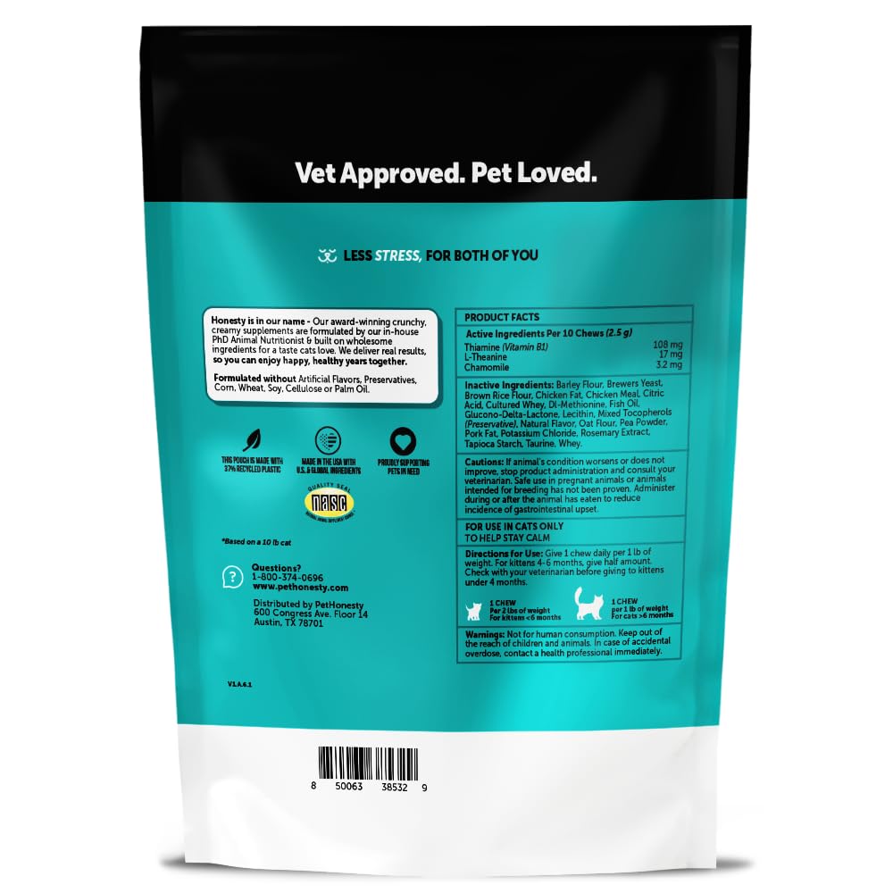 Natural Hemp Dog Calming Chews for Occasional Anxiousness & Stress - Calming Treats for Thunderstorms, Fireworks, Separation & Travel - with Ashwagandha, L-Theanine, Valerian Root (Chicken, 90 Ct)