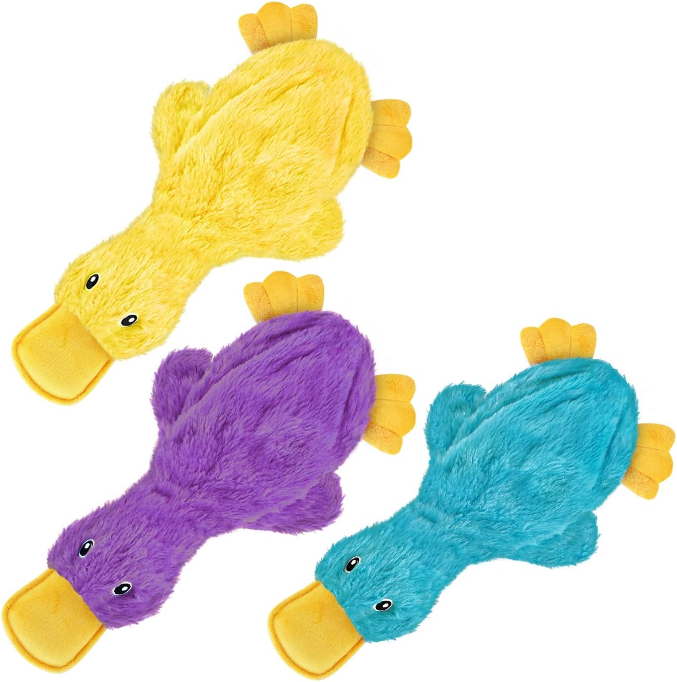 Best Pet Supplies Interactive Squeaky Dog Chew Toy, Ideal Dog Toys for Chewers, Small, Medium & Large Dogs, and Fetch Lovers - Crinkle Chicken (Brown), Large