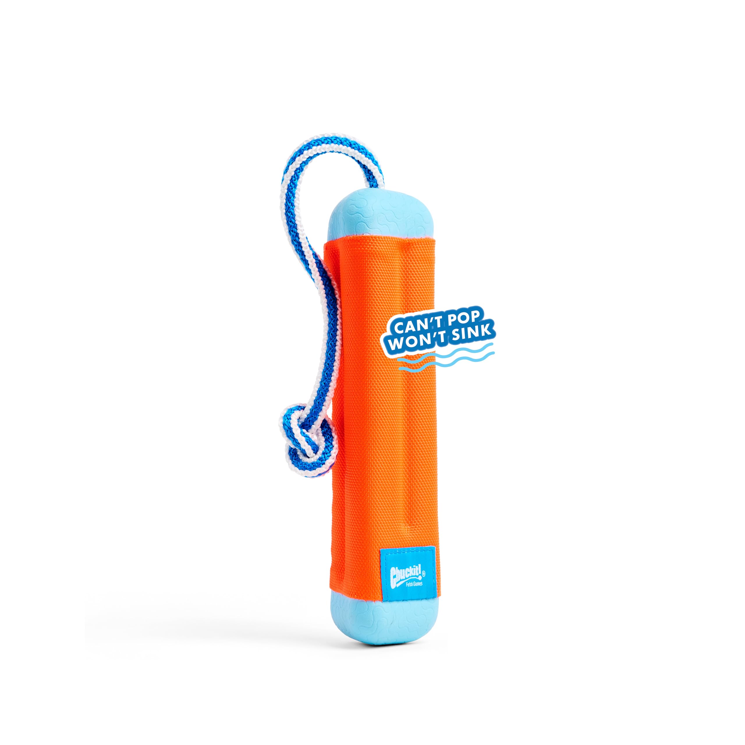Chuckit! Amphibious Bumper Floating Fetch Dog Toy – High-Visibility Water Toy