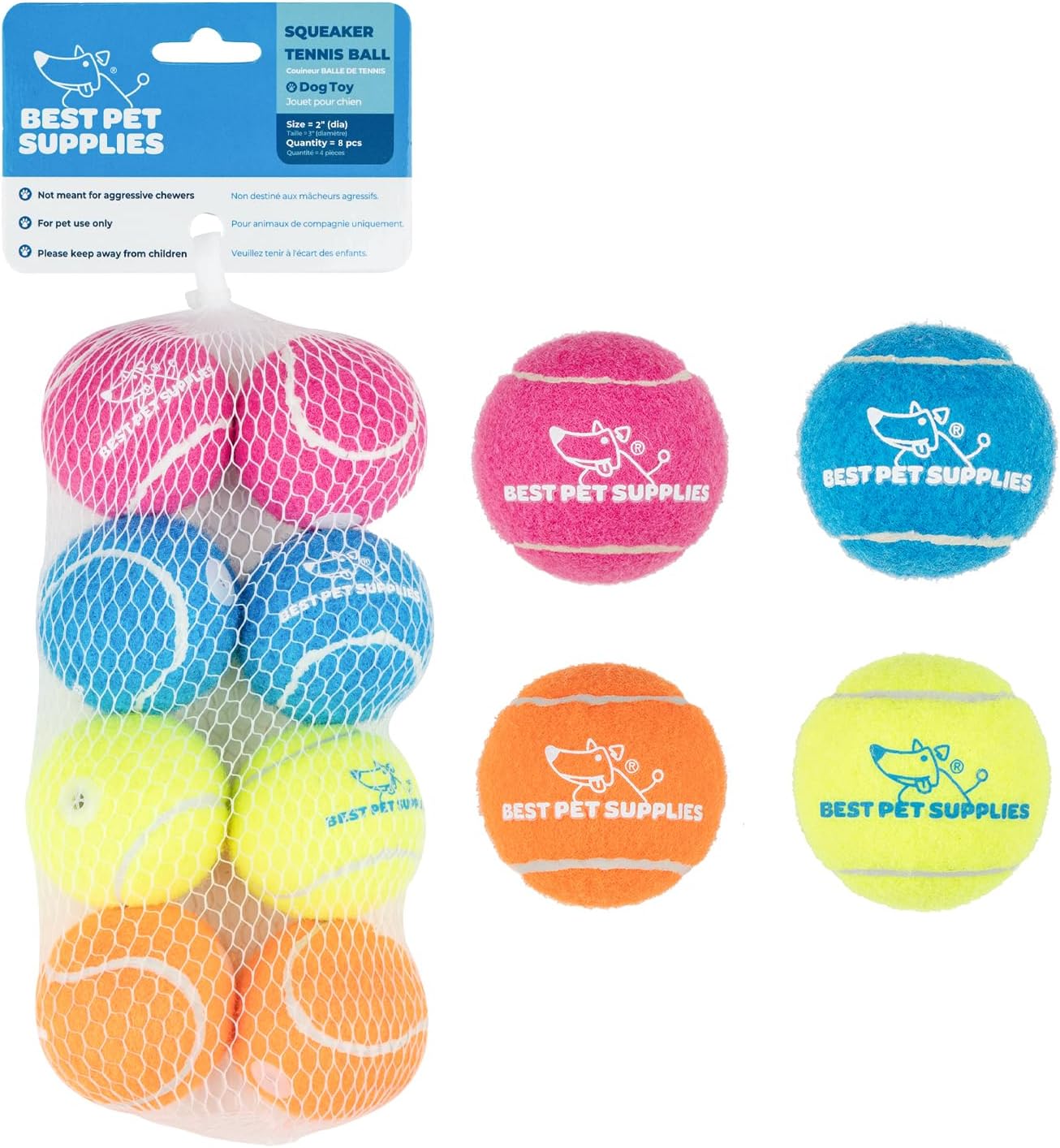 Best Pet Supplies Interactive Squeaky Dog Chew Toy, Ideal Dog Toys for Chewers, Small, Medium & Large Dogs, and Fetch Lovers - Crinkle Chicken (Brown), Large