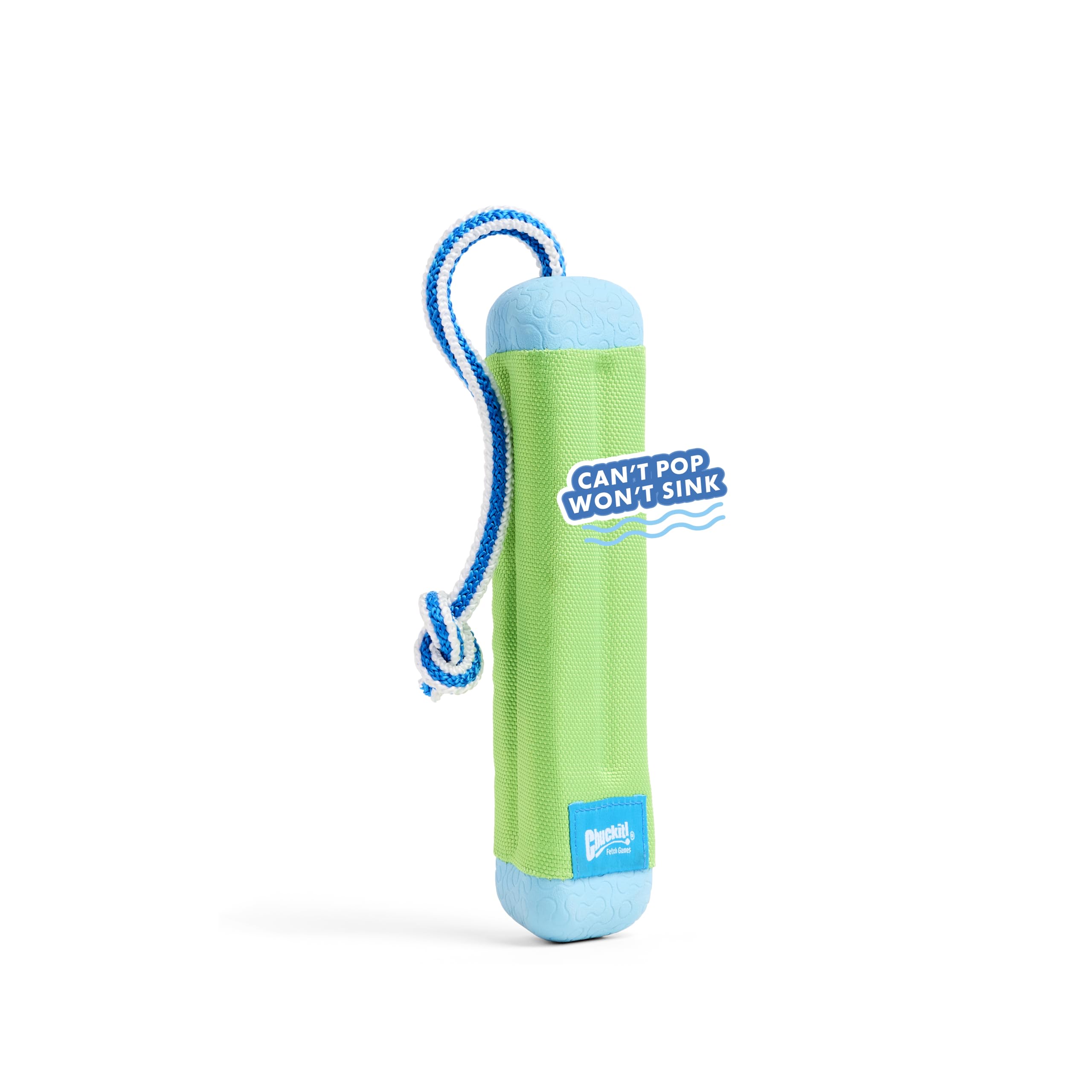 Chuckit! Amphibious Bumper Floating Fetch Dog Toy – High-Visibility Water Toy