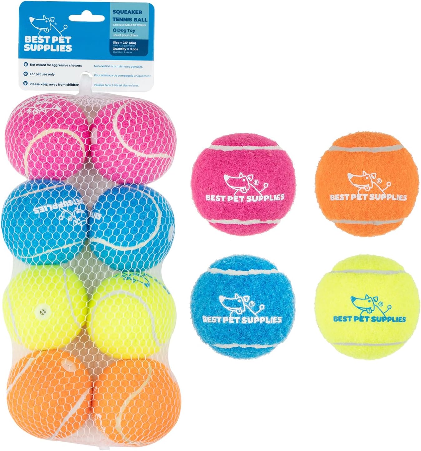 Best Pet Supplies Interactive Squeaky Dog Chew Toy, Ideal Dog Toys for Chewers, Small, Medium & Large Dogs, and Fetch Lovers - Crinkle Chicken (Brown), Large