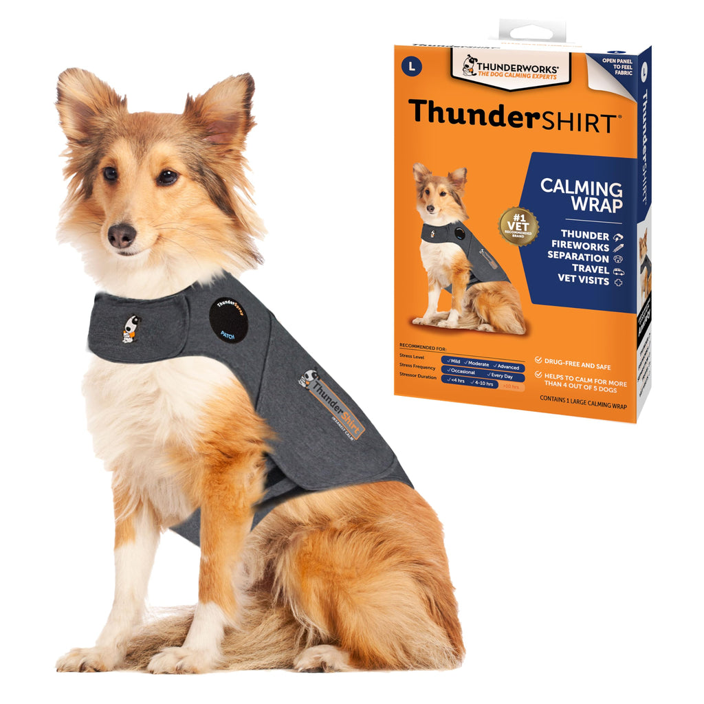 ThunderShirt for Dogs Calming Vest – Patented Anxiety Relief Wrap