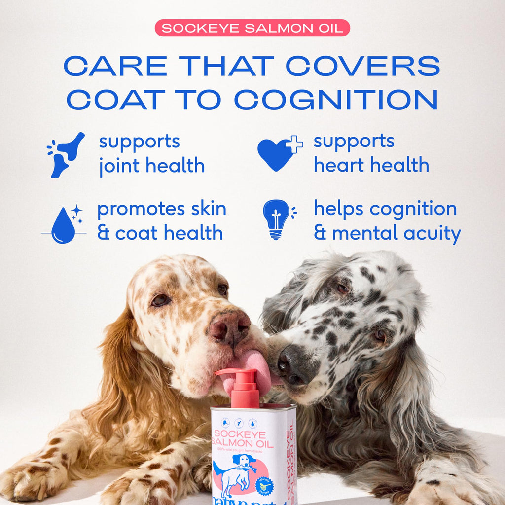Native Pet Omega 3 Fish Oil for Dogs & Cats | Wild Alaskan Salmon Oil