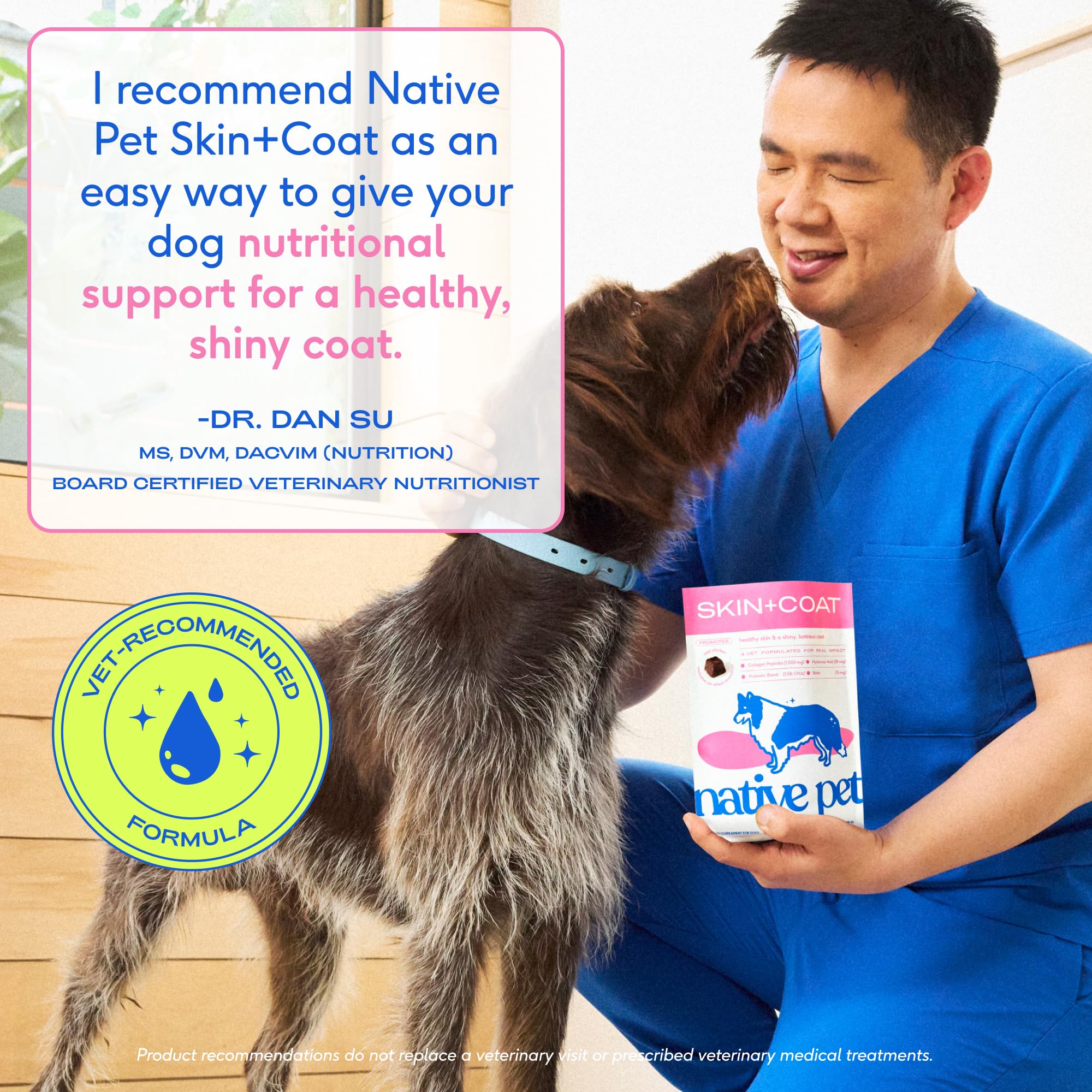 Native Pet Omega 3 Fish Oil for Dogs & Cats | Wild Alaskan Salmon Oil