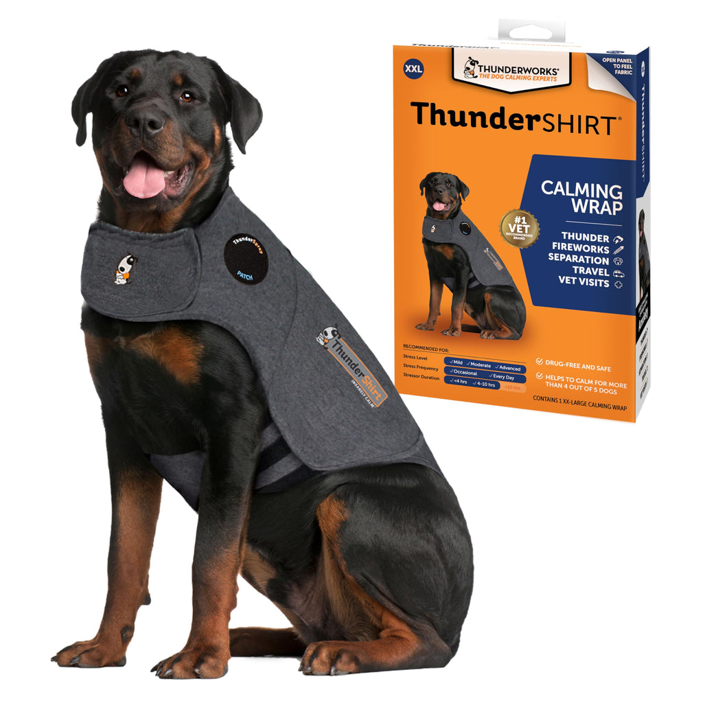 ThunderShirt for Dogs Calming Vest – Patented Anxiety Relief Wrap