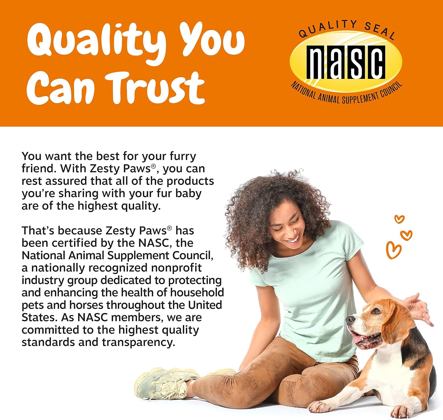 Zesty Paws Calming Bites for Dogs – Peanut Butter 90 Count Anxiety Relief Chews