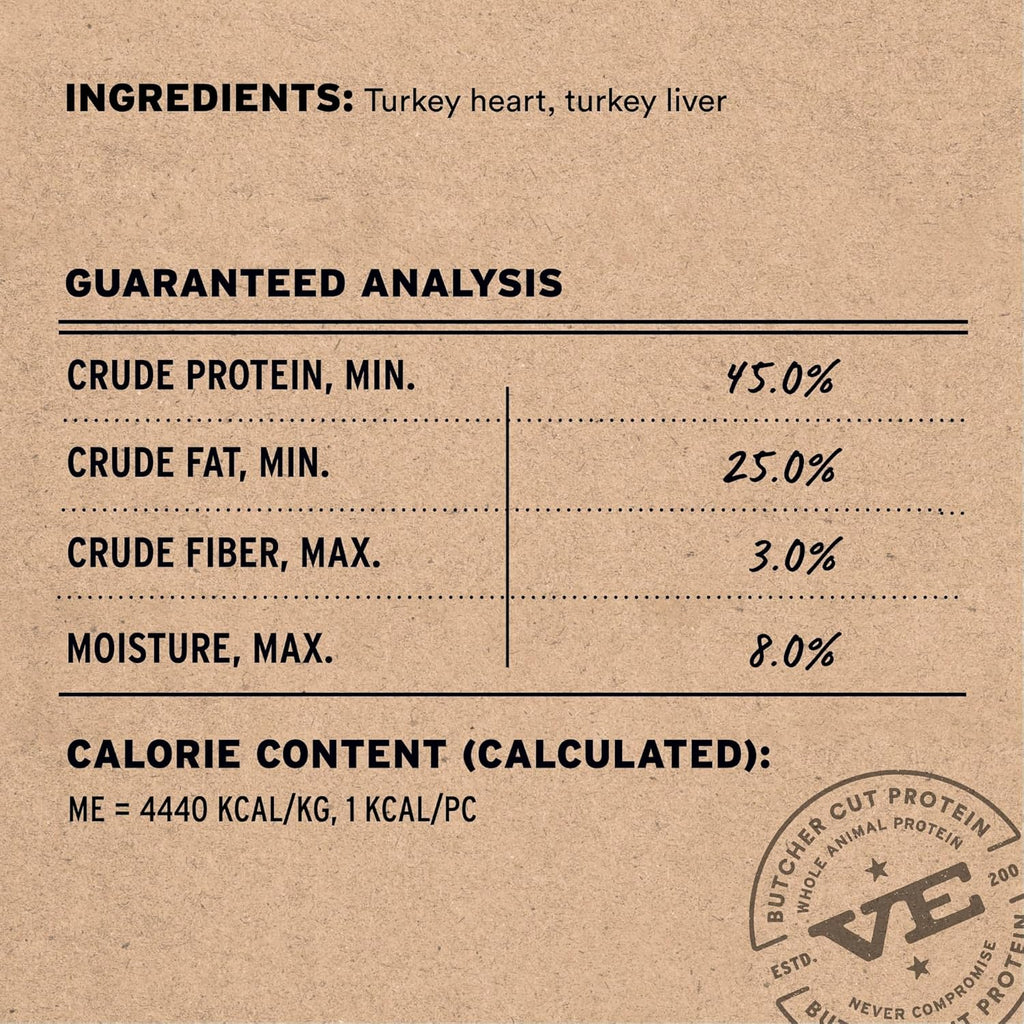 Vital Essentials Freeze Dried Dog Treats | Beef Liver, Single Ingredient | Premium Quality | Grain Free Training Treats for Dogs, 2.1 oz Bag