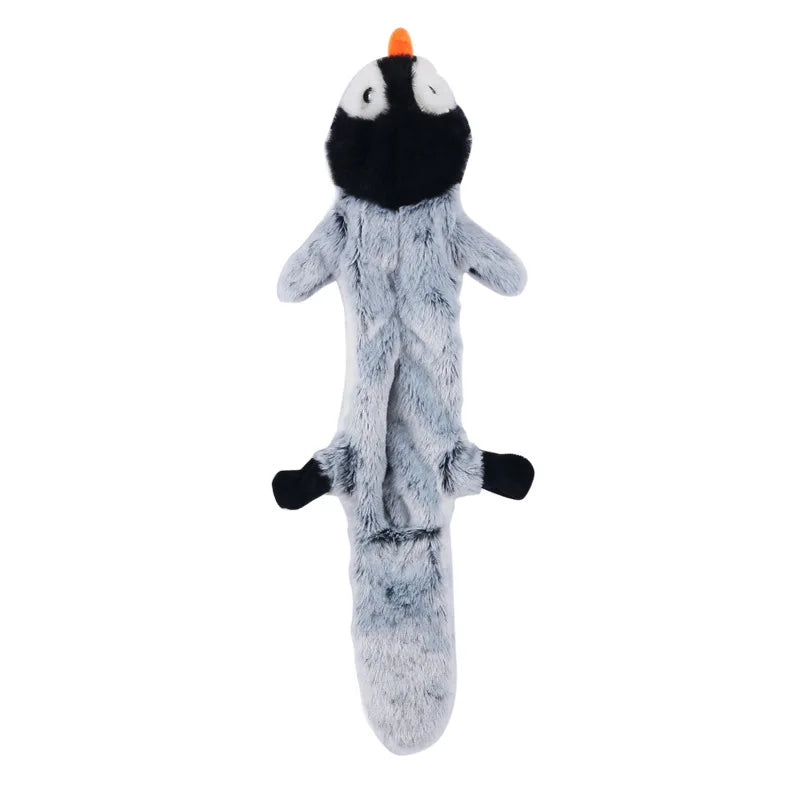 Multi-Textured Squeaky Dog Toy Series – Tough Corduroy Plush Chew Toy – Interactive Stuffed T-Rex, Triceratops, Octopus - Sunggle Buddies