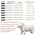 Dog Waterproof Raincoat – Transparent PVC Rain Jacket for Small & Medium Dogs