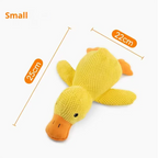 Calming Duck Plush Dog Toy – Dogs Ducks Toy with Quacking Sound for Indoor Dogs - Anxiety Relief "Snuggle Buddies" for Puppies – Squeaky Dog Toys