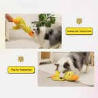 Calming Duck Plush Dog Toy – Dogs Ducks Toy with Quacking Sound for Indoor Dogs - Anxiety Relief "Snuggle Buddies" for Puppies – Squeaky Dog Toys